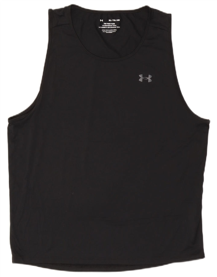 Męska kamizelka Under Armour XL, czarny poliester
