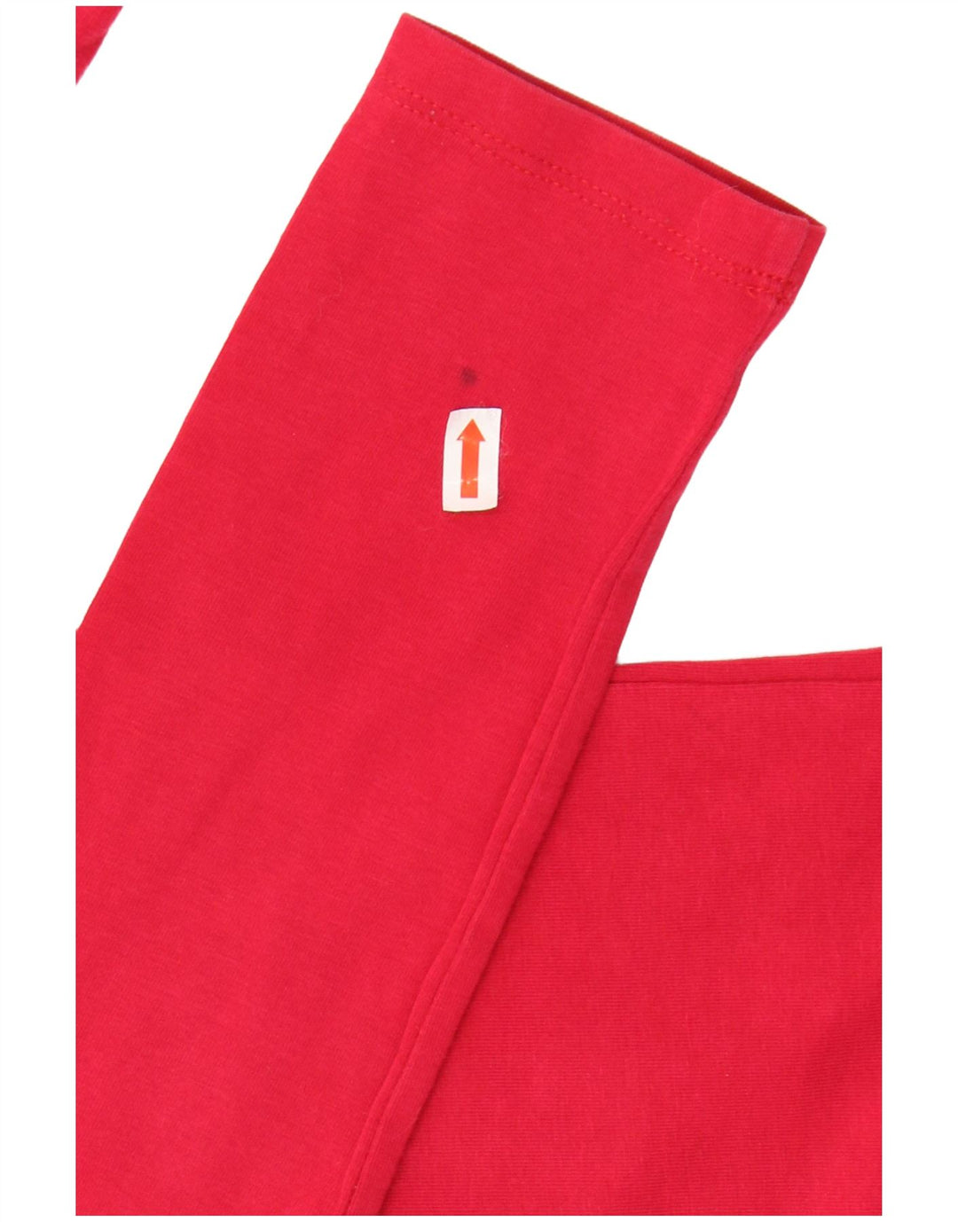 Dziewczęcy top graficzny GUESS z długim rękawem, 11-12 lat, czerwony, bawełniany