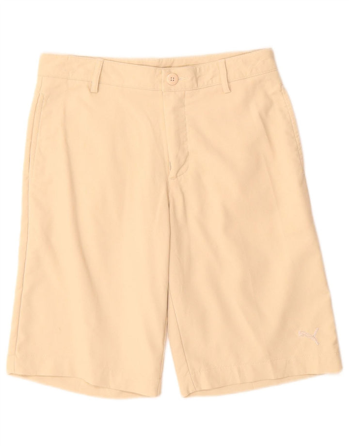 Szorty chłopięce Puma Chino 11-12 lat W28 beżowy poliester