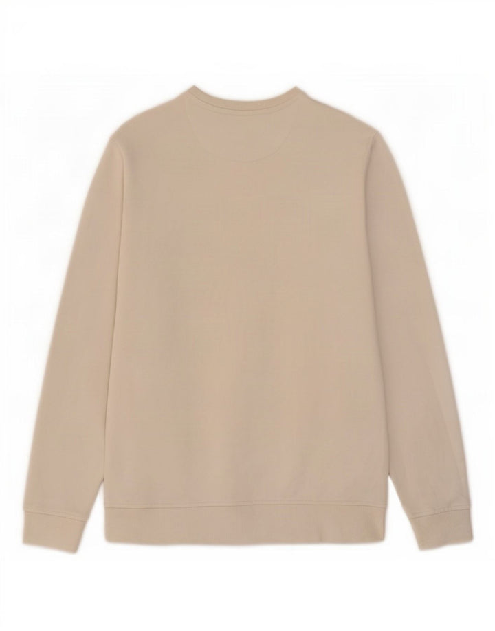 Męska bluza dresowa Lyle & Scott, średnia, biała, bawełniana