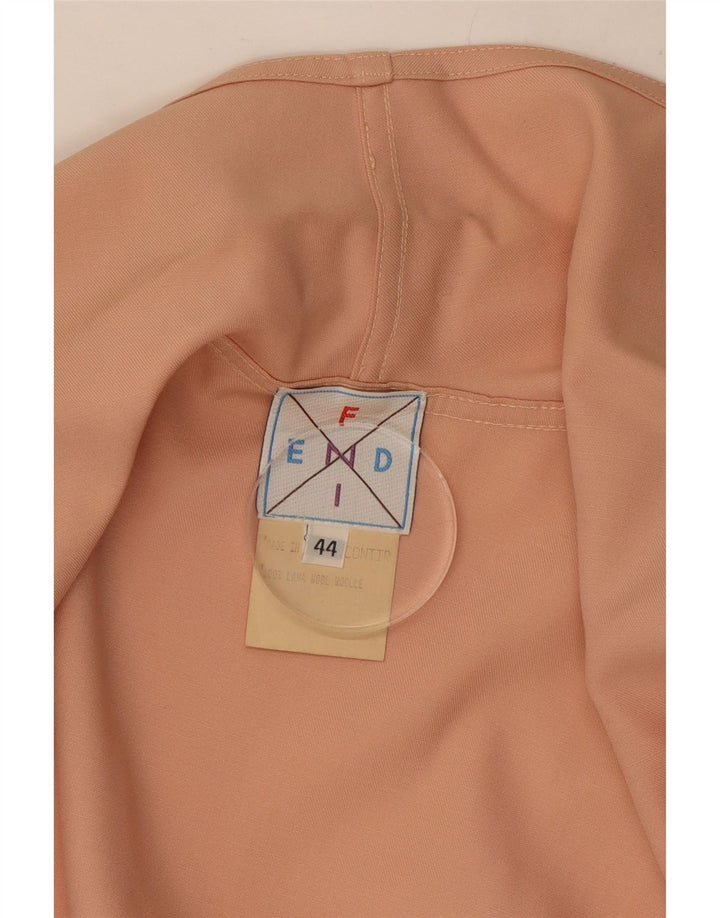 Damska marynarka Fendi Oversize IT 44 Średnioróżowa wełna