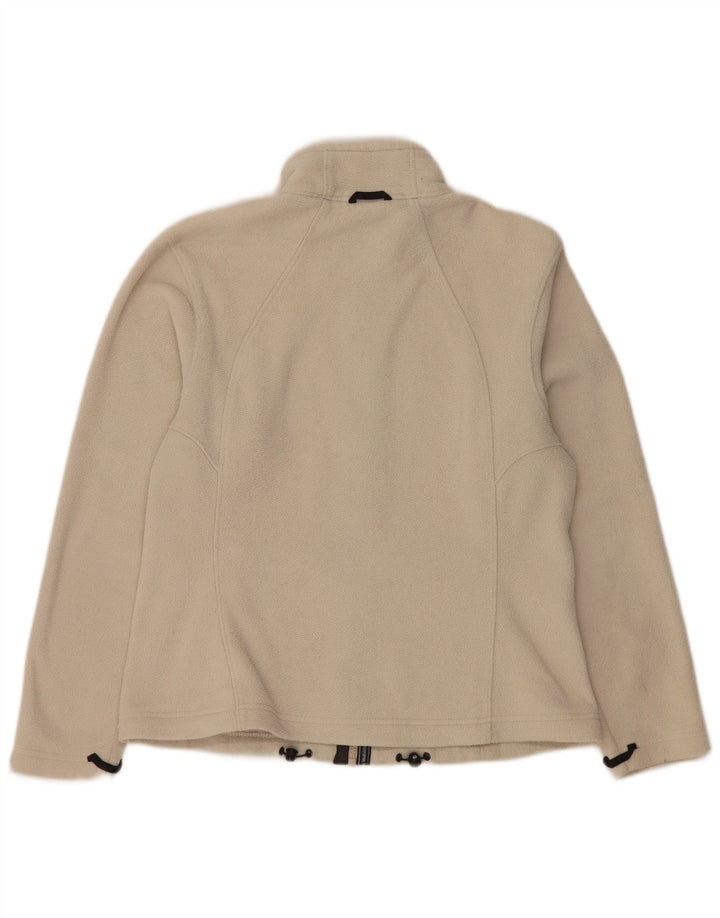 Damska kurtka polarowa JACK WOLFSKIN UK 12/14, średni, złamany biały poliester