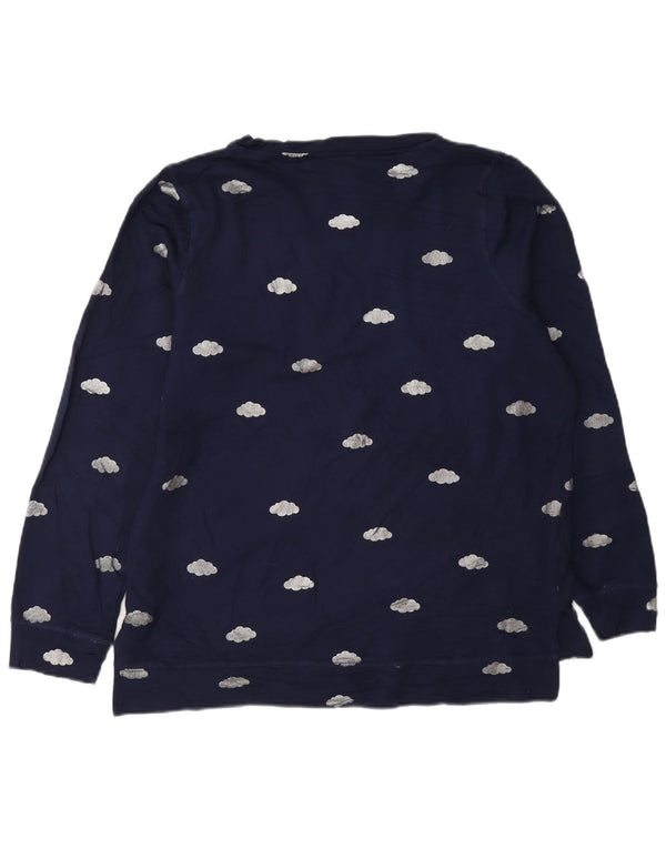 Damski sweter oversize Oasis Graphic UK 10, mały, granatowy