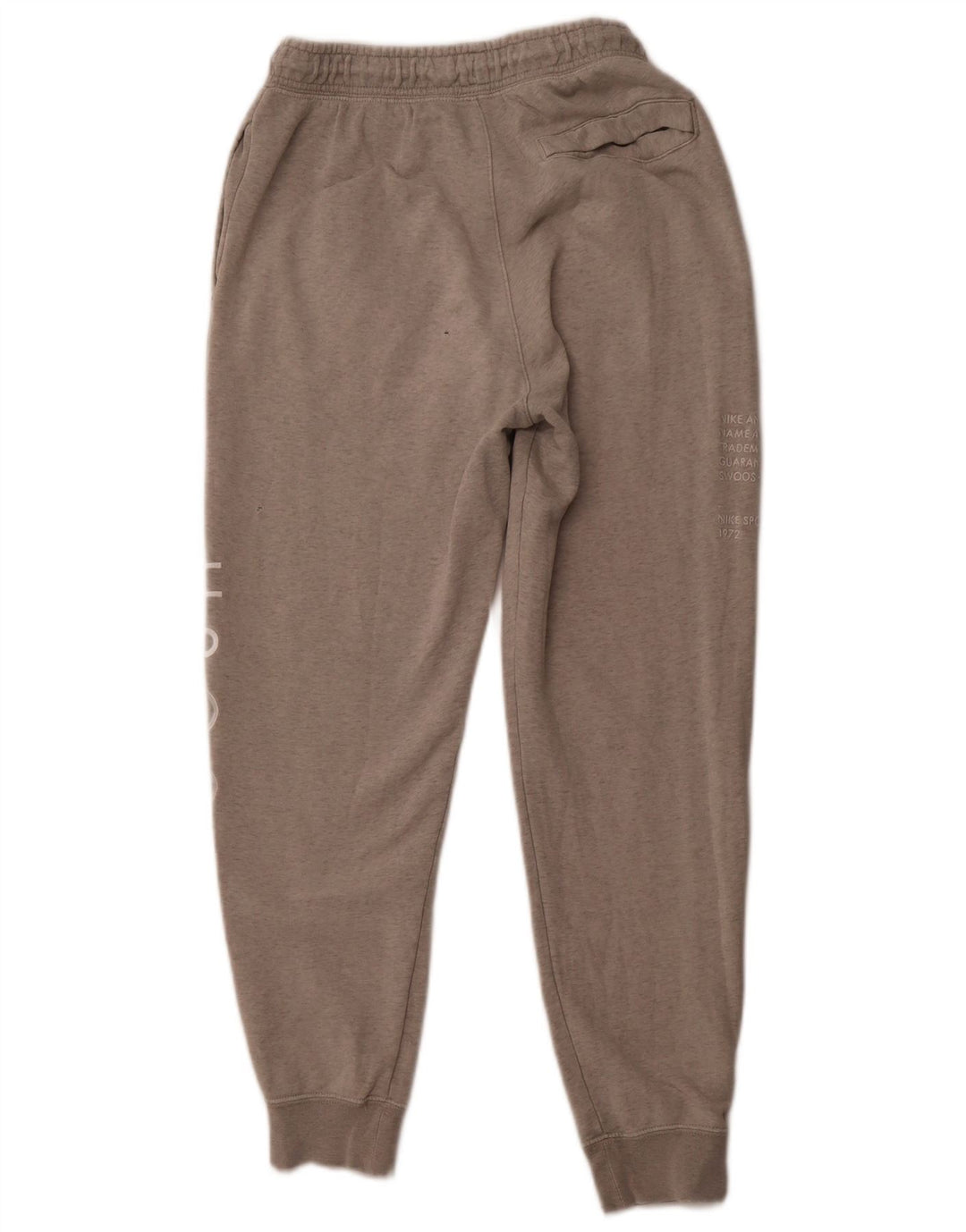 Damskie spodnie dresowe NIKE z grafiką Joggers UK 10 Małe, szare, bawełniane
