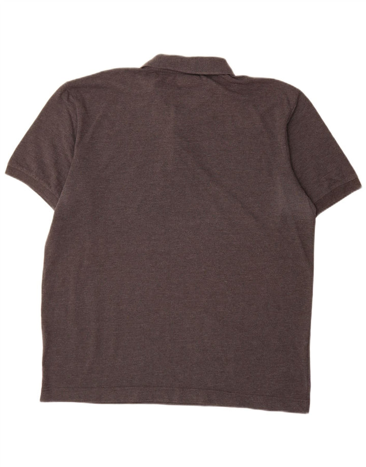 Męska koszulka polo Kappa 2XL Szara bawełna
