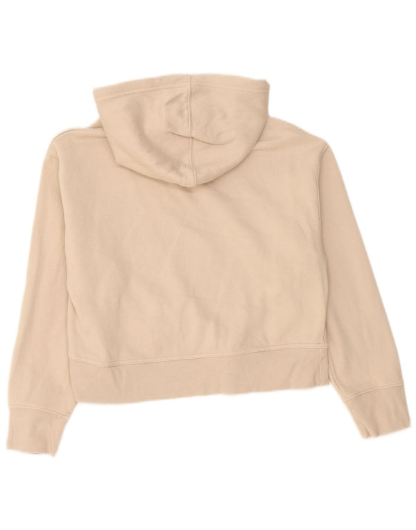 Damski sweter z kapturem i bluzą Zara Oversize UK 10 Small, beżowy, bawełniany