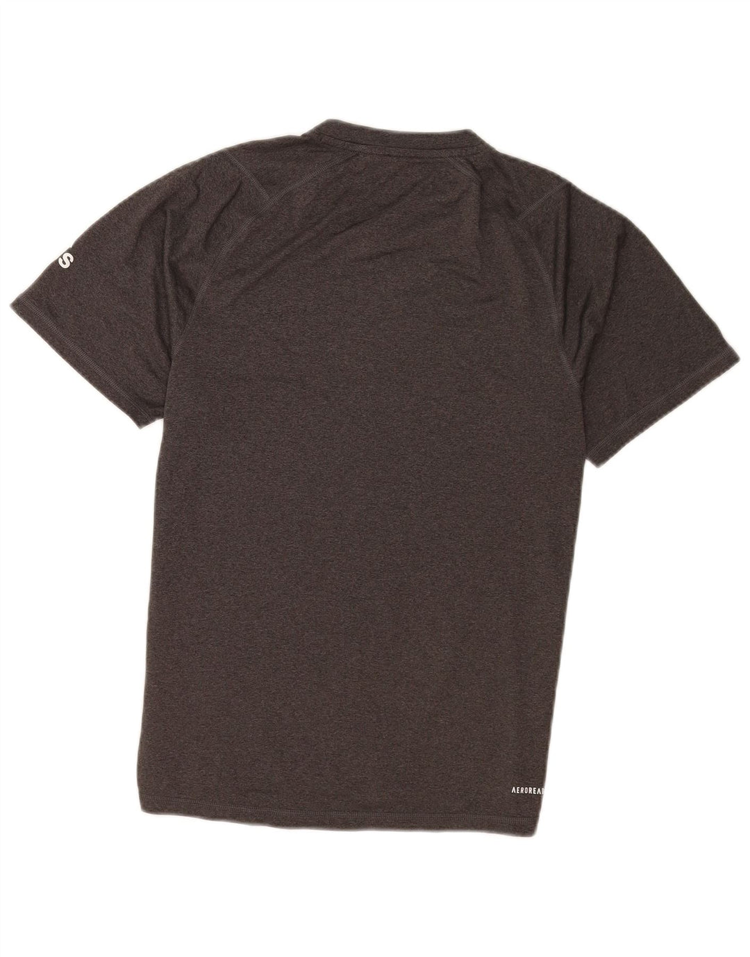 Męska koszulka Adidas Aeroready Top, mała, szara, z poliestru