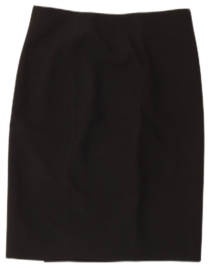Marks & Spencer Damska spódnica ołówkowa UK 12 Medium W32 Czarny poliester