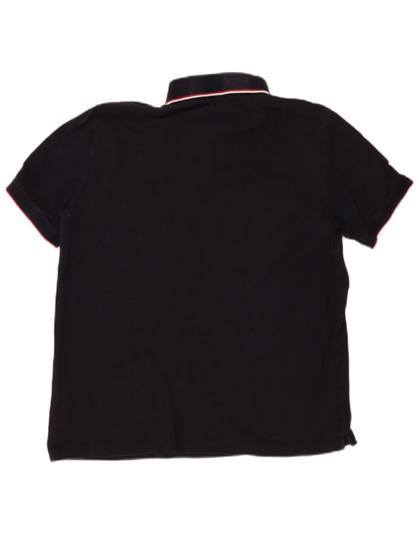 Męska koszulka polo Armani Exchange XL, czarna, bawełniana w paski
