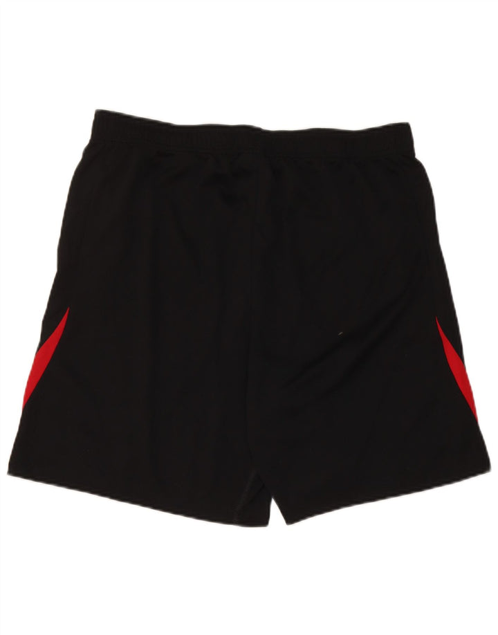 Męskie spodenki sportowe Nike Dri Fit, duży czarny poliester z blokami kolorów