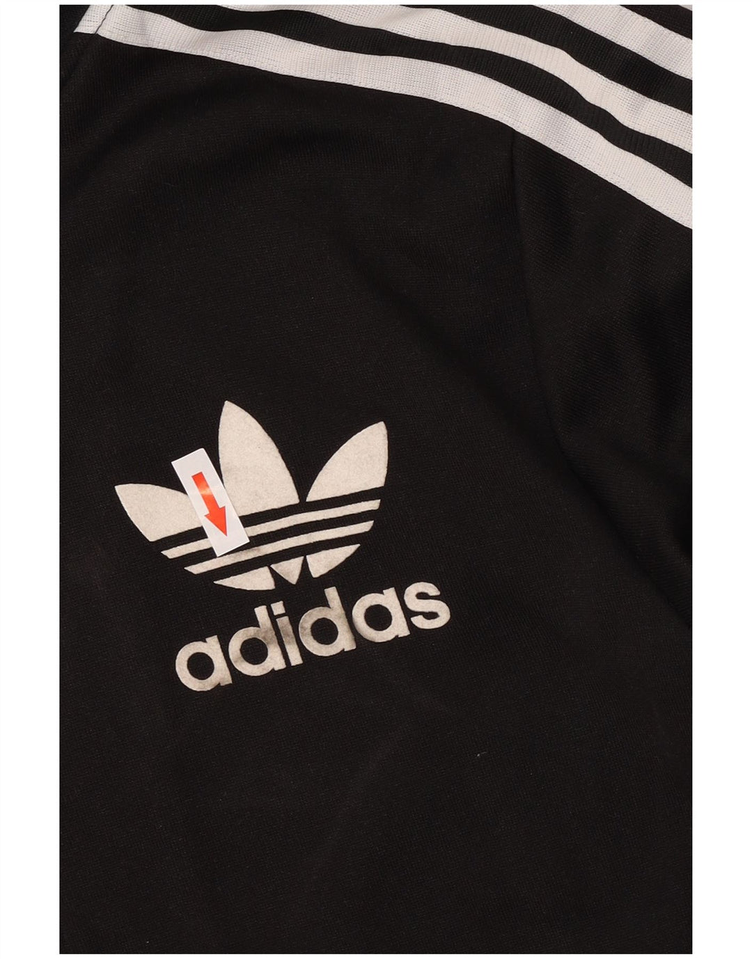 Adidas Męski sweter z kapturem i zamkiem błyskawicznym, mały, czarny poliester