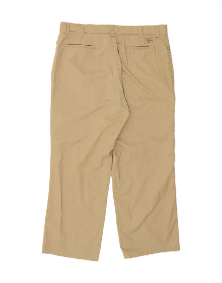 DICKIES Womens Straight Cargo Trousers US 18 2XL W36 L28 Beige Polyester Vintage Dickies and Second-Hand Dickies from Messina Hembry 