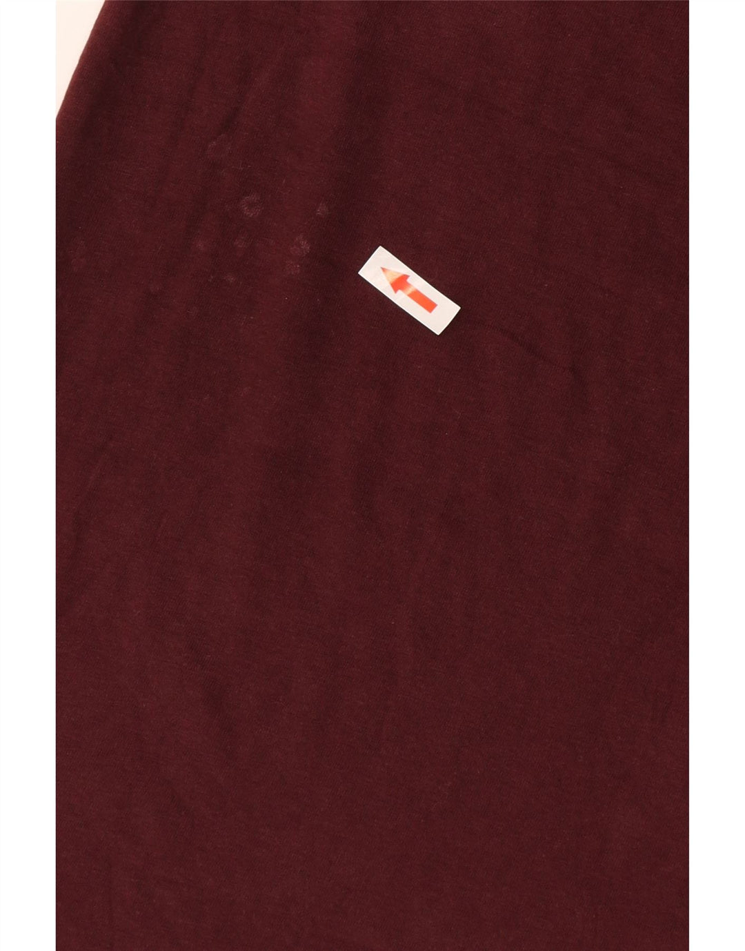 T-shirt męski French Connection Top, średnia, bordowa bawełna