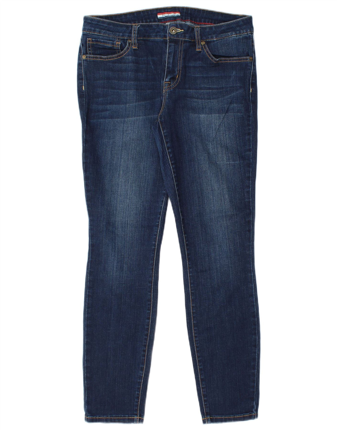 Damskie jeansy Skinny Tommy Hilfiger US 6 Medium W28 L28 Granatowe