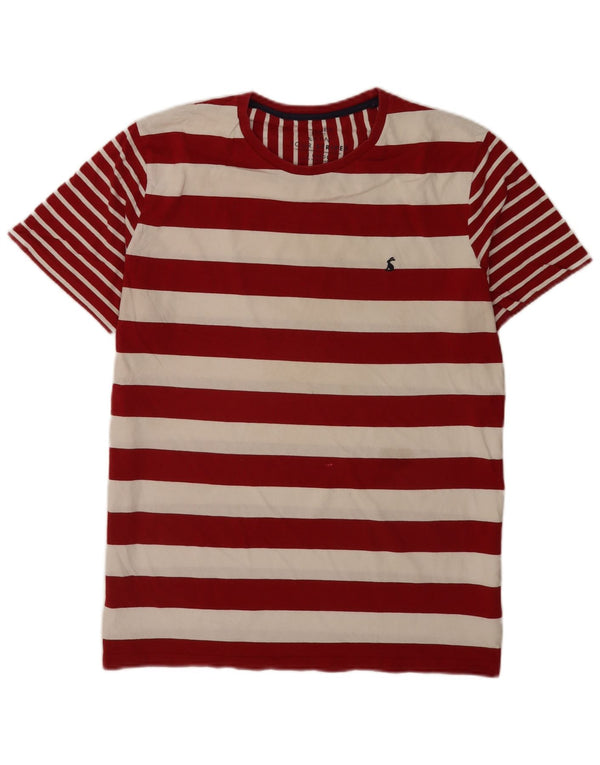 T-shirt męski Joules Top XL, bawełniany w czerwone paski