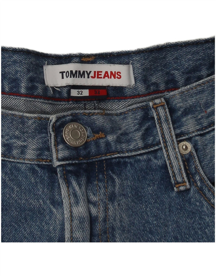 Damskie dżinsy Tommy Hilfiger z szeroką nogawką W32 L32 Niebieskie