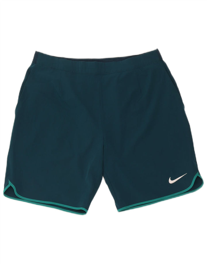 Męskie spodenki sportowe Nike Dri Fit, duże, zielone, z poliestru