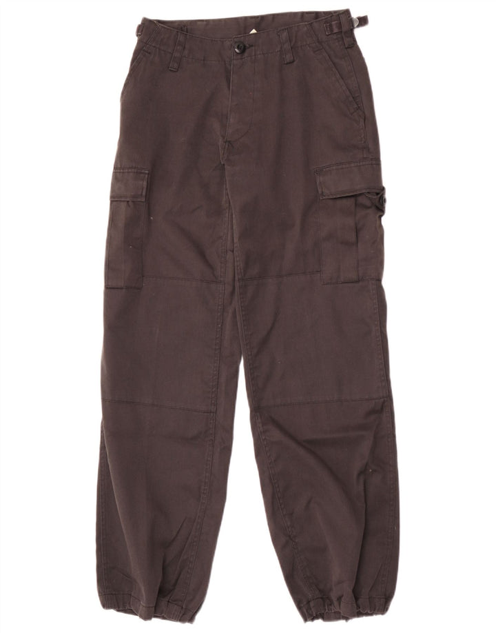Męskie spodnie cargo w stylu vintage W28 L30 Szare