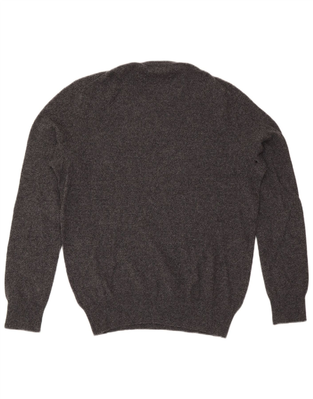 Męski sweter z okrągłym dekoltem Polo Ralph Lauren, średnioszary, wełniany