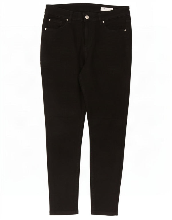 Marks & Spencer Damskie The Ivy Skinny Jeans UK 14 Duże W32 L28 Czarne