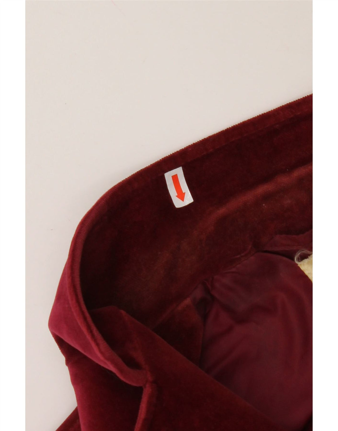 COUNTRY CASUALS Damska aksamitna marynarka zapinana na 2 guziki UK 14, duża, bordowa