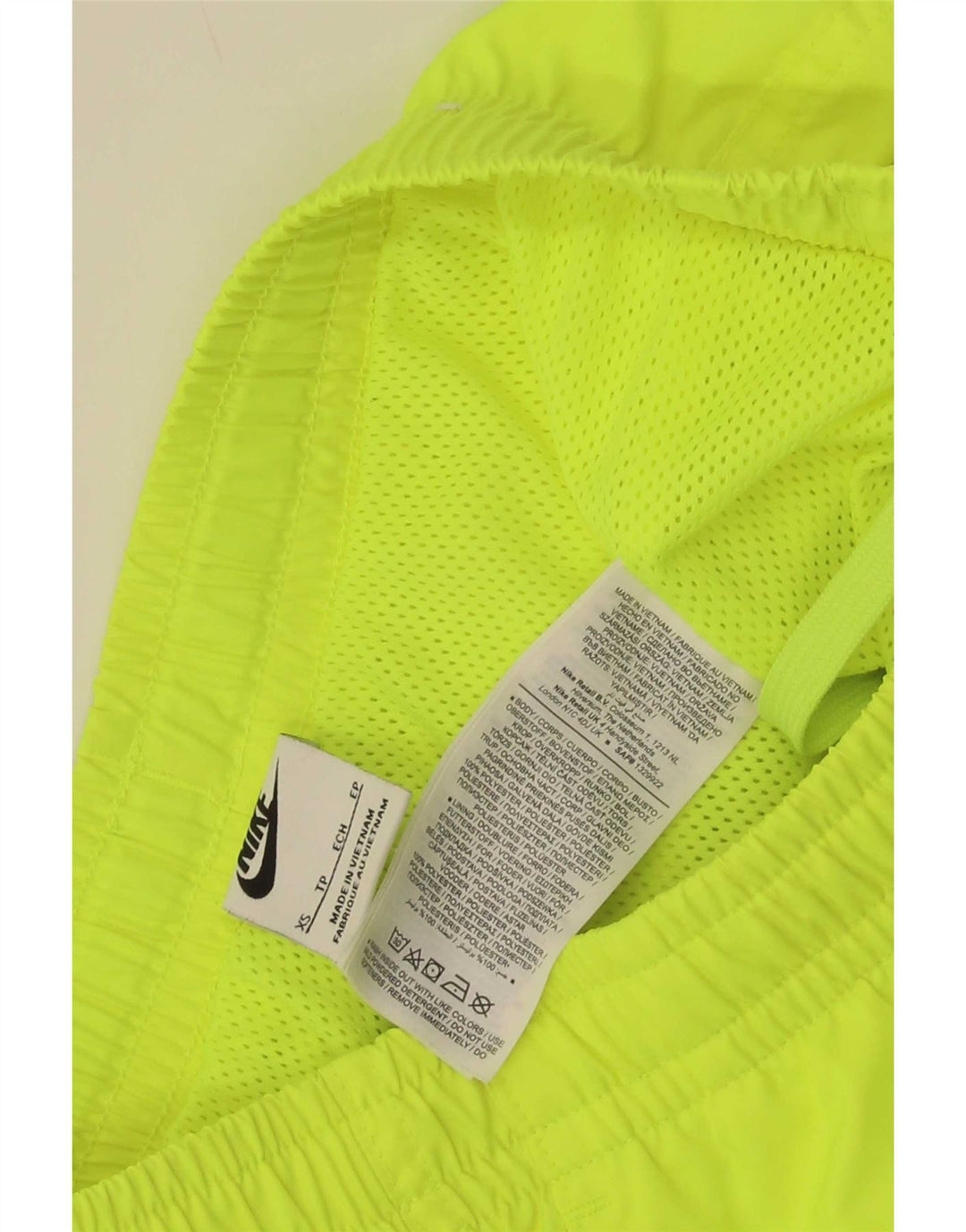 Męskie spodenki sportowe Nike Graphic XS, żółty poliester