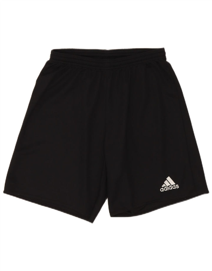 Męskie spodenki sportowe Adidas Climalite, małe, czarne, poliestrowe