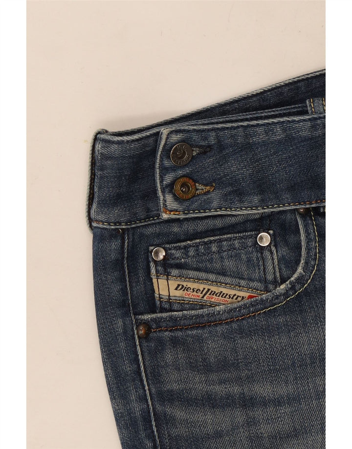 Damskie jeansy Bootcut Diesel W28 L31 Niebieskie bawełniane