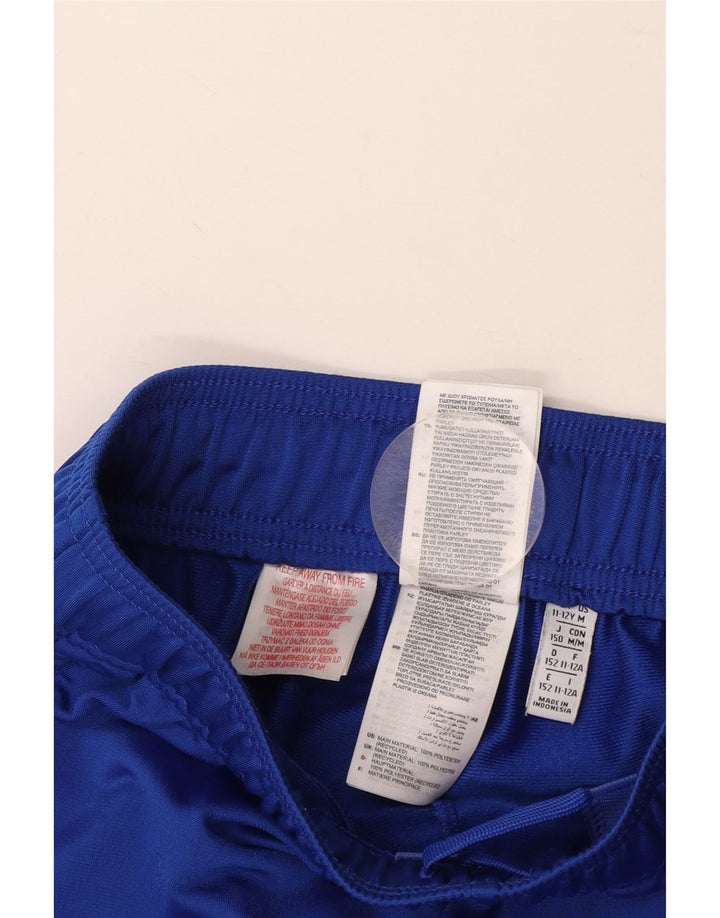 Chłopięce spodnie dresowe ADIDAS Joggery 11-12 lat Niebieski poliester