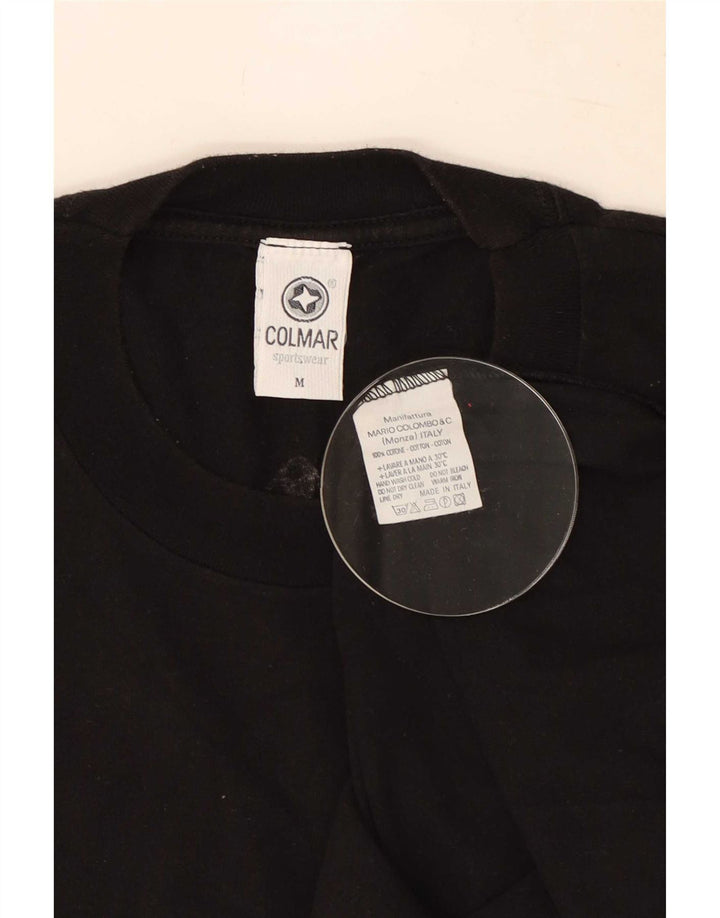 Męska koszulka z grafiką Colmar Top Medium Black Cotton