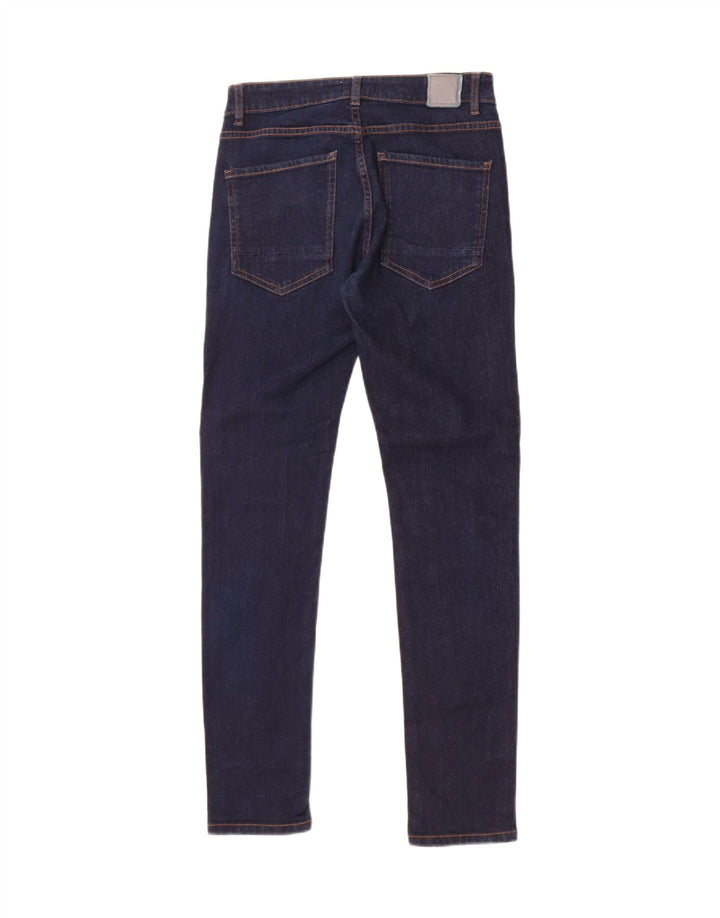 Męskie jeansy Bench Slim W30 L30 Granatowa bawełna