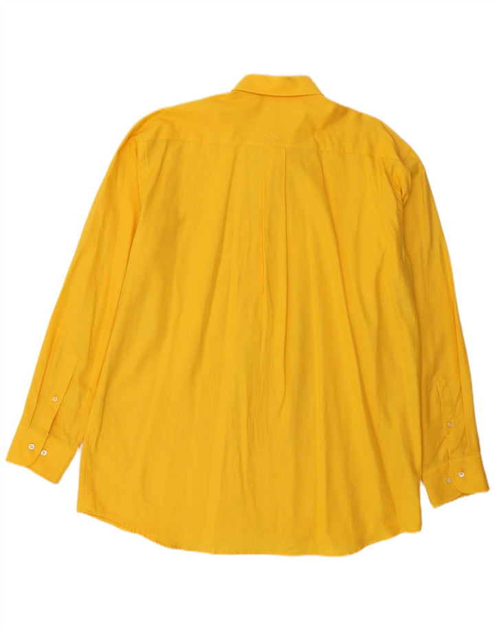 Koszula męska Jacque Britt, rozmiar 44 XL, żółta, bawełniana
