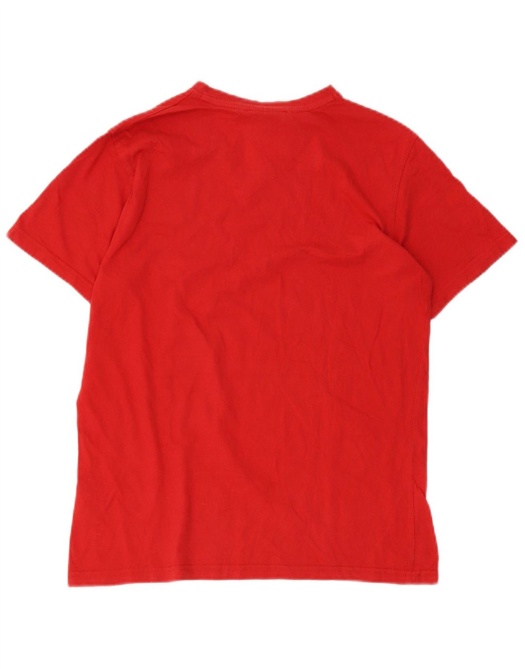 T-shirt męski Fila Top, średnio czerwony, bawełniany