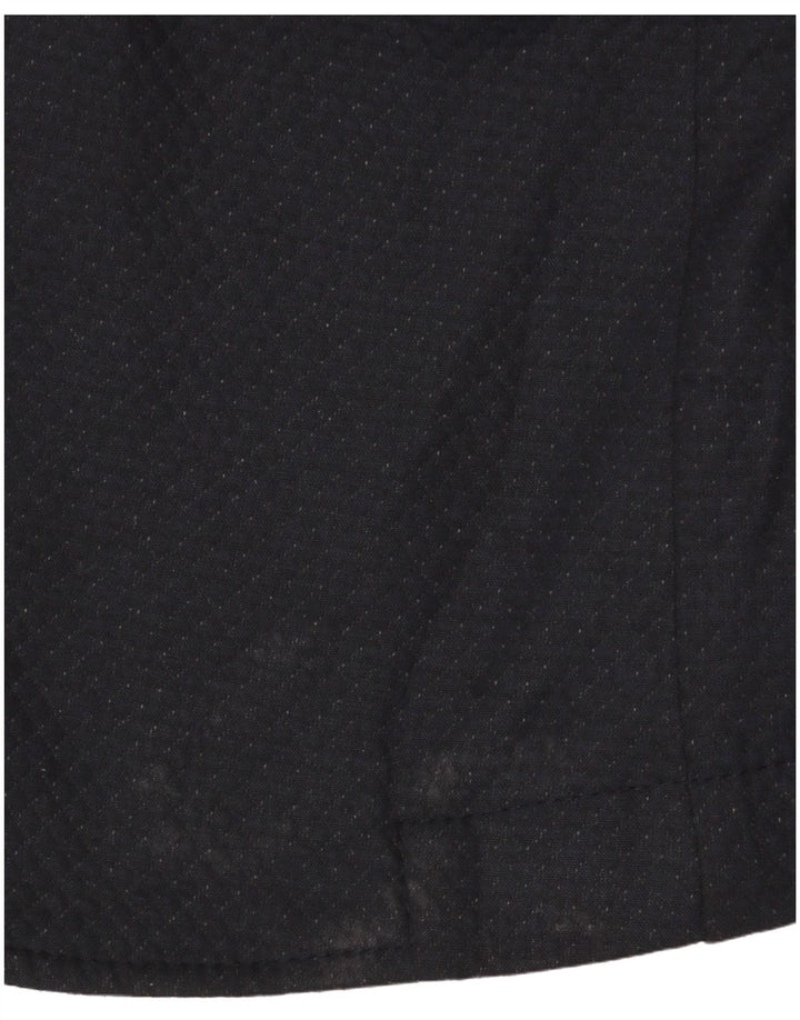 Zara Męska marynarka zapinana na 2 guziki EU 46 Mały granatowy geometryczny poliester