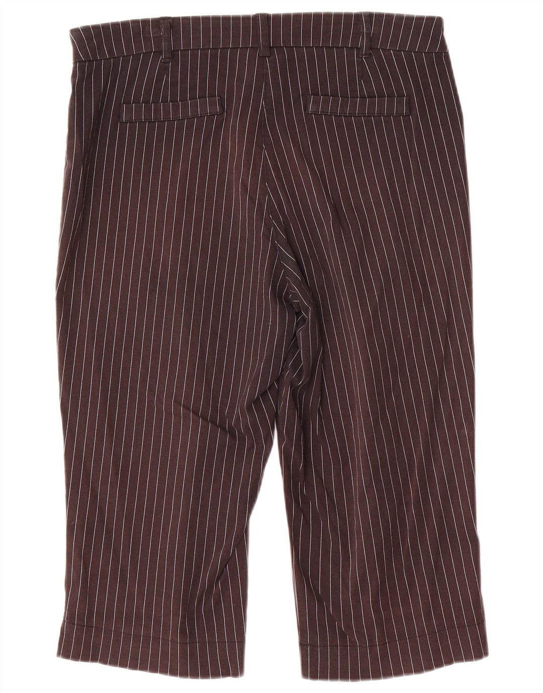 Marks & Spencer Damskie spodnie Capri EU 40 Medium W32 L18 Szare paski