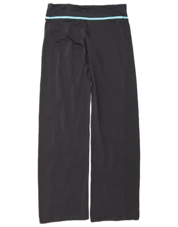 Damskie spodnie dresowe Adidas z szerokimi nogawkami UK 14, duże, szare