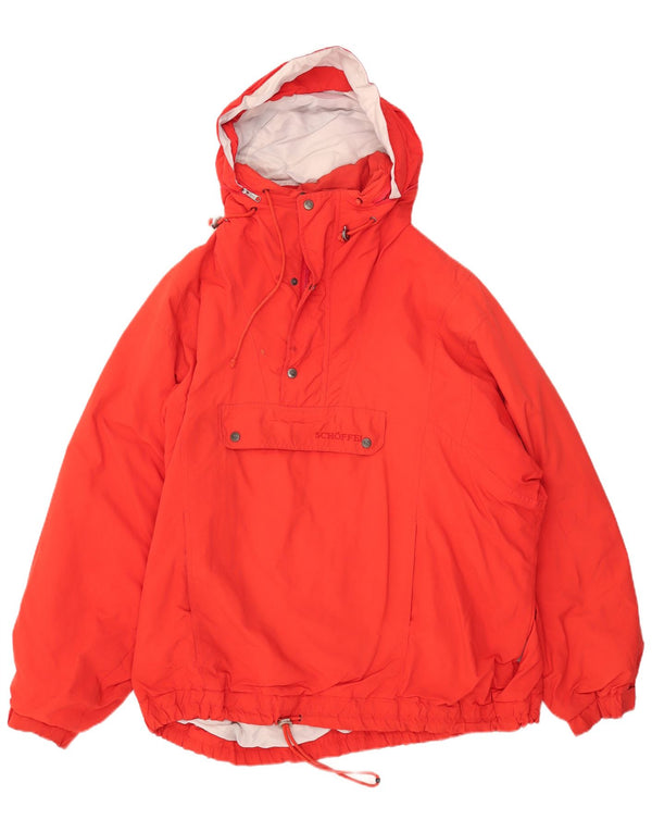 Męska kurtka Anorak z kapturem SCHAEFER Gore-Tex UK 44 2XL Czerwony poliamid