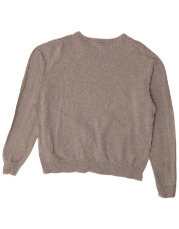 Damska bluza oversize Levi's UK 14, średnia szara, nakrapiana bawełna
