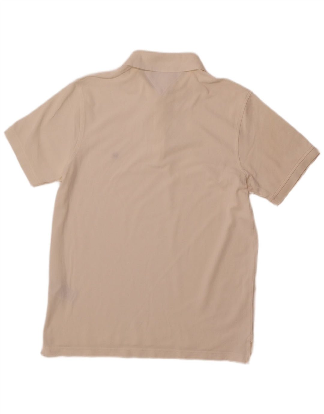 Męska koszulka polo slim fit TOMMY HILFIGER XL w kolorze złamanej bieli, bawełniana