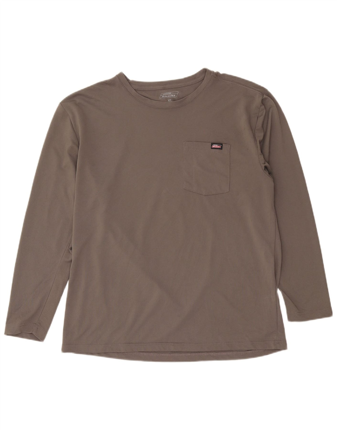 Męski top Dickies z długim rękawem XL, szary, poliester
