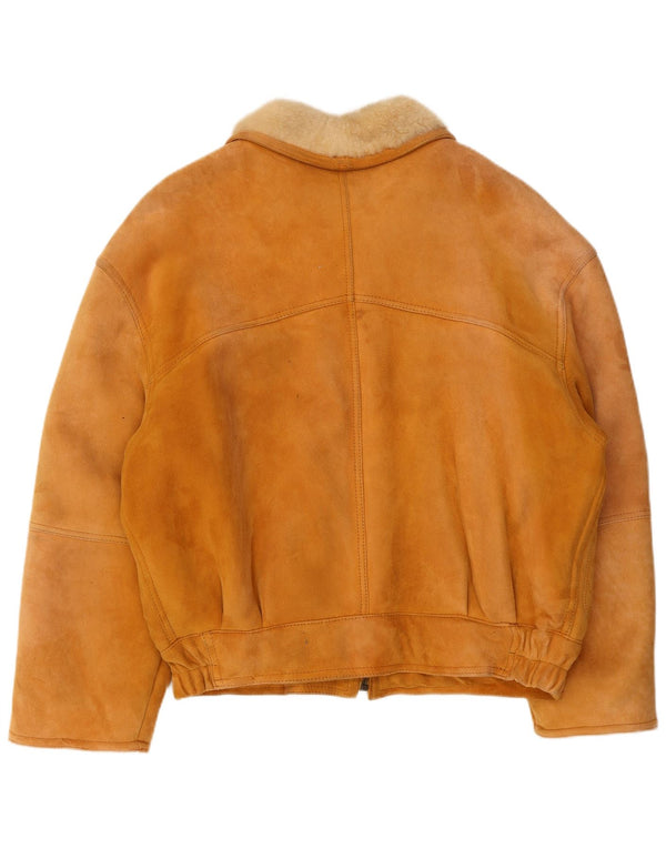 Męska kurtka shearling VINTAGE IT 50 Large Beżowy Shearling