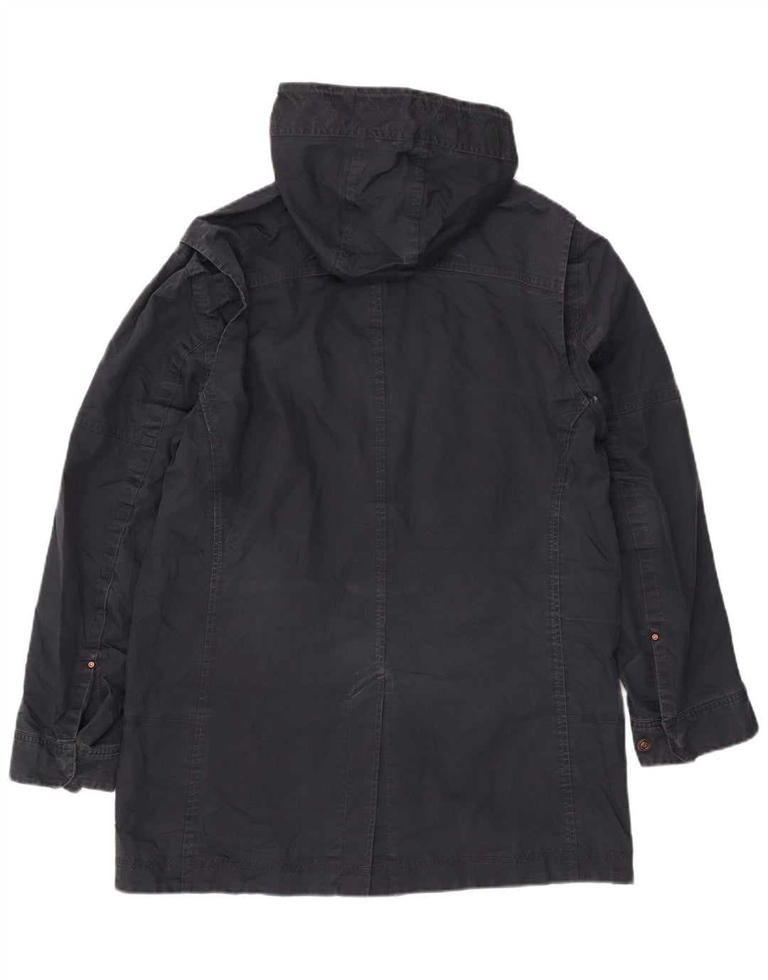 TIMBERLAND Męska kurtka parka z kapturem UK 40, duża, granatowa, bawełniana