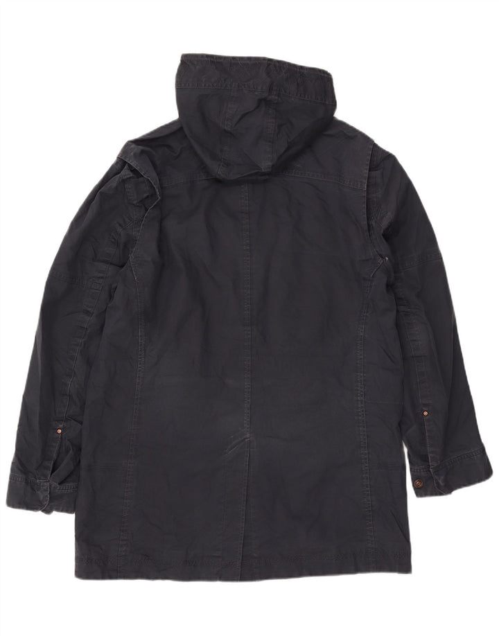 TIMBERLAND Męska kurtka parka z kapturem UK 40, duża, granatowa, bawełniana