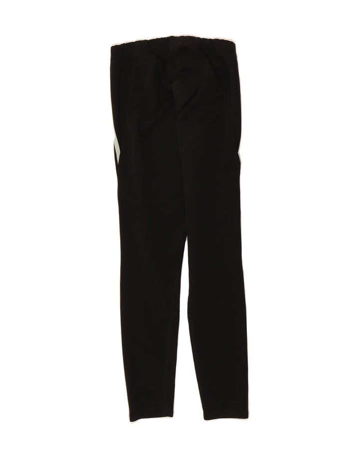 ADIDAS Womens Leggings UK 8/10 Small Black Polyester Vintage Adidas and Second-Hand Adidas from Messina Hembry 