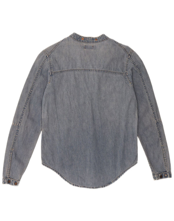Damska koszula dżinsowa Levi's UK 6 XS, niebieska, bawełniana