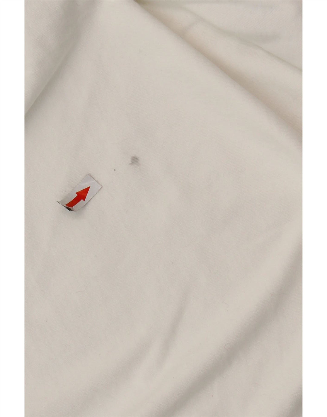 Damska koszulka oversize ADIDAS Top UK 8, mała, biała, bawełniana