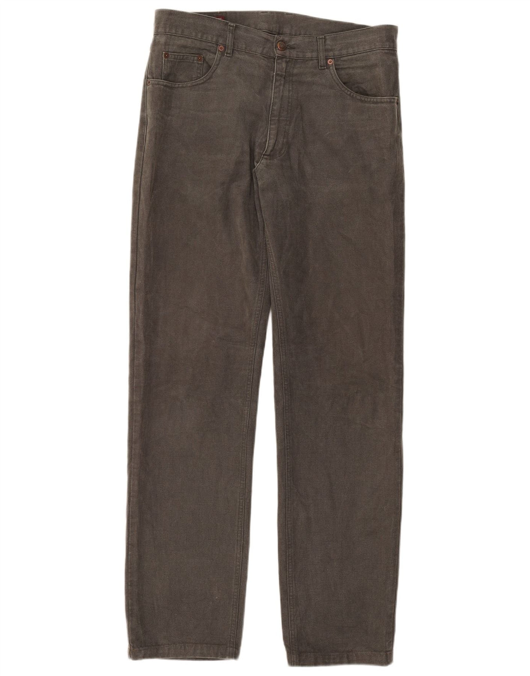 Marlboro Classics Męskie proste dżinsy W34 L32 Khaki Cotton