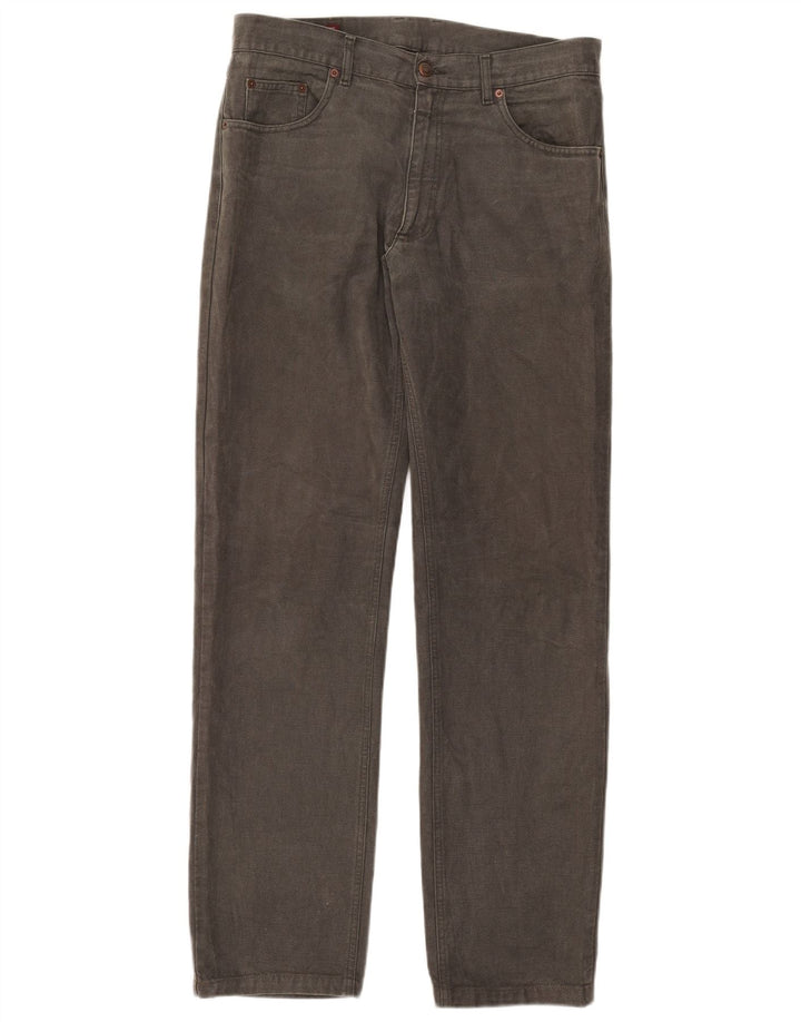 Marlboro Classics Męskie proste dżinsy W34 L32 Khaki Cotton