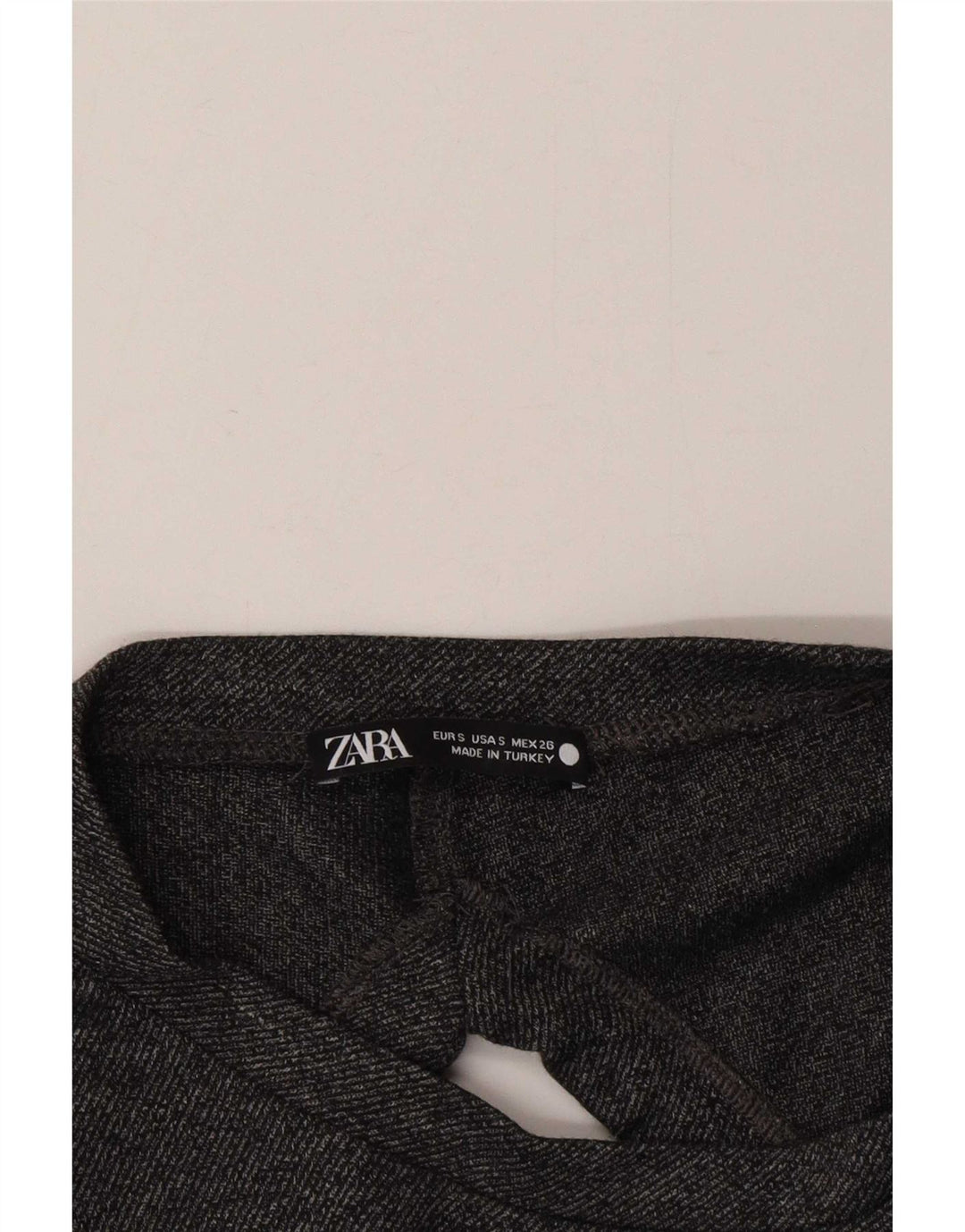 Damska bluzka oversize z długim rękawem Zara UK 10 Small Grey