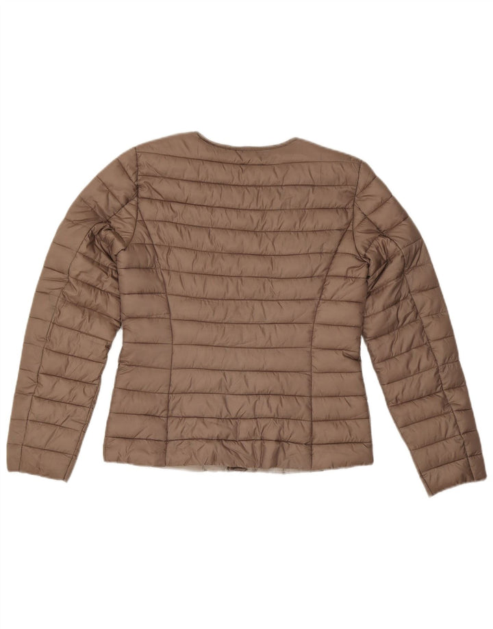 Damska kurtka oversize Esprit UK 6 XS, brązowa, poliester